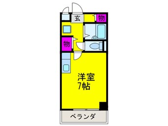 間取図 プランドールマサキ