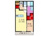 Rose　bleue 1LDKの間取り