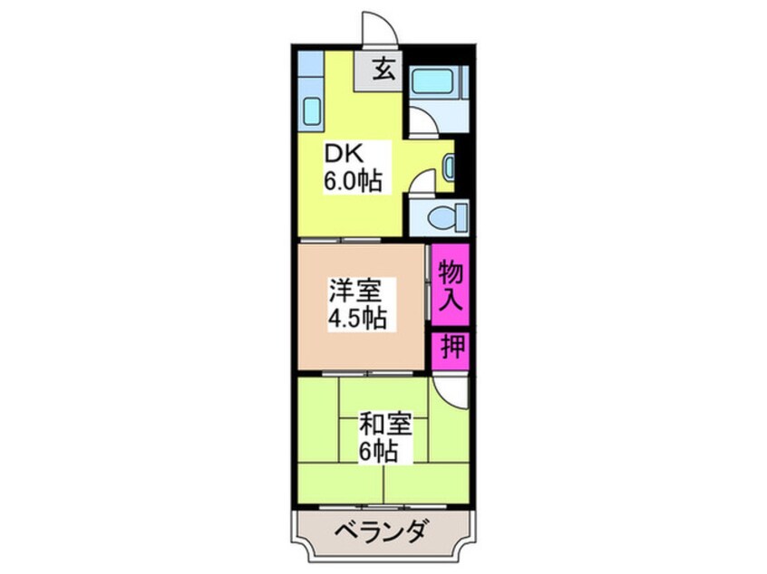 間取図 山下マンション