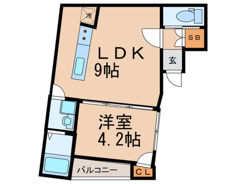 間取図 ブランモネ