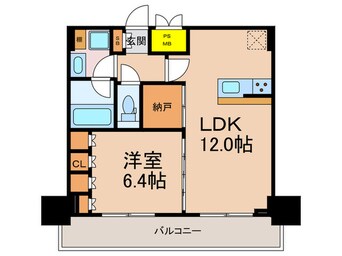 間取図 GLAND VILLASSE 福島