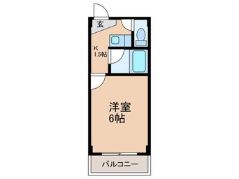 間取図 オ－キッドコ－ト田辺