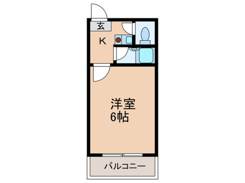間取図 オ－キッドコ－ト田辺
