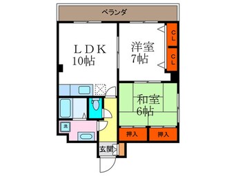 間取図 Ｃａｓａ．Ｎｕｋｉｙａｍａ