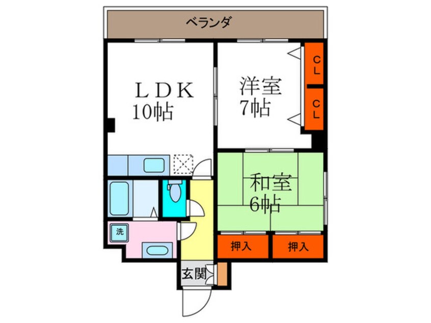 間取図 Ｃａｓａ．Ｎｕｋｉｙａｍａ