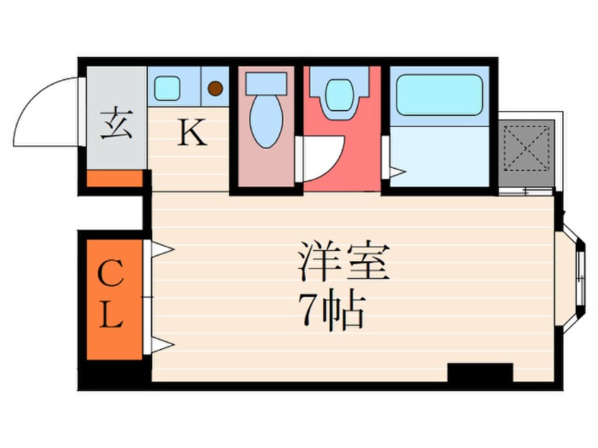 間取図 ＦＬＡＴ１３６