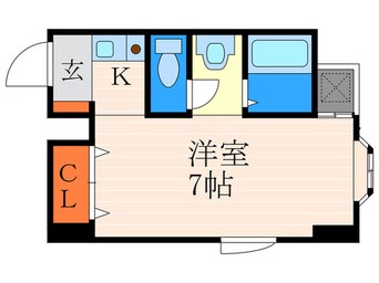 間取図 ＦＬＡＴ１３６