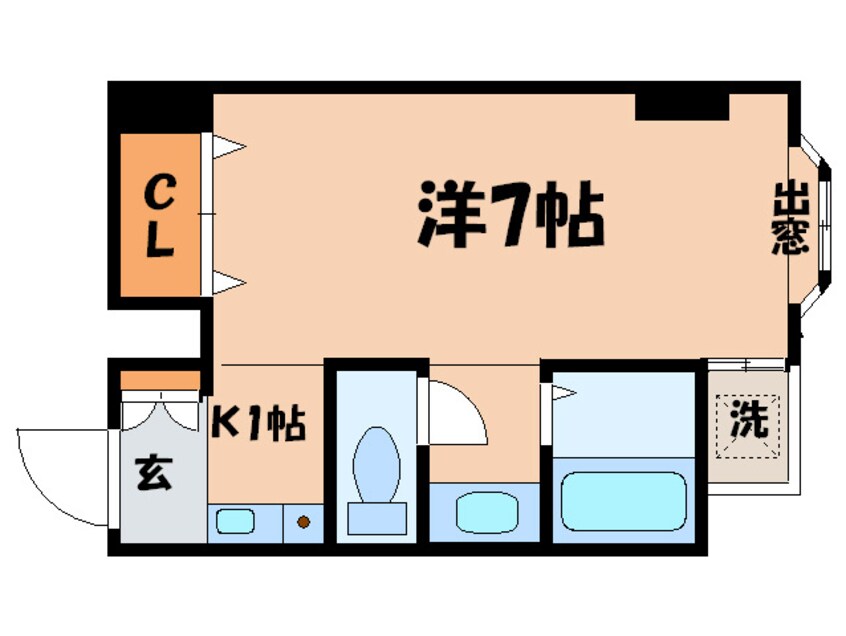 間取図 ＦＬＡＴ１３６