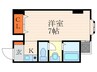 ＦＬＡＴ１３６ 1Kの間取り