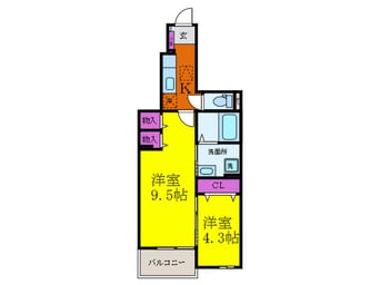 間取図 グレース　寿