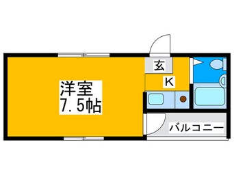 間取図 サン　シルク　ラポピ－