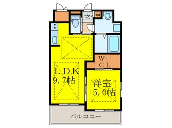 間取図 ノルデンハイム江坂垂水町