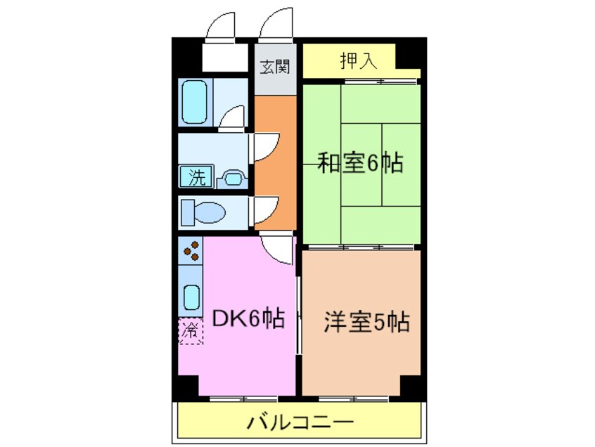 間取図 リアライズ羽坂通