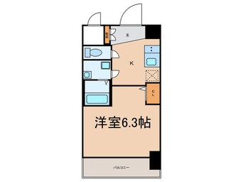 間取図 アドバンス天王寺南パキラ