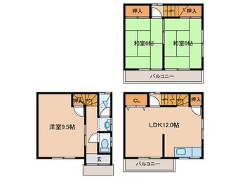 間取図 三津屋北２丁目戸建