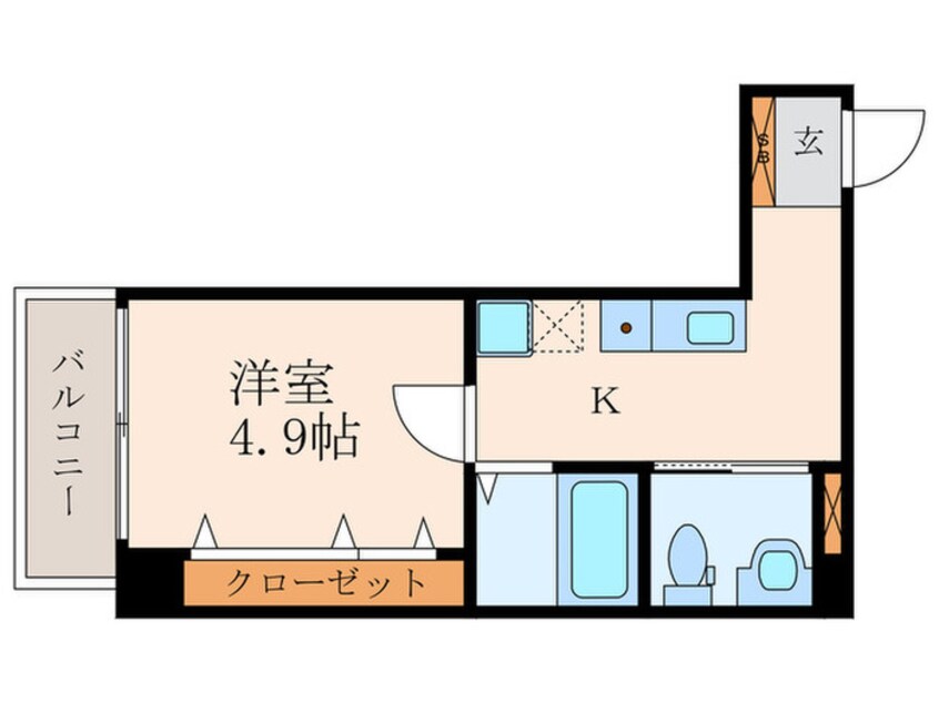 間取図 フレイヴァレジデンス尼崎Ⅲ