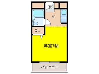 間取図 スコルピオ清和