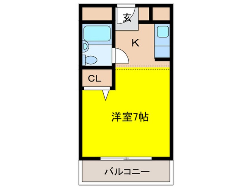 間取図 スコルピオ清和