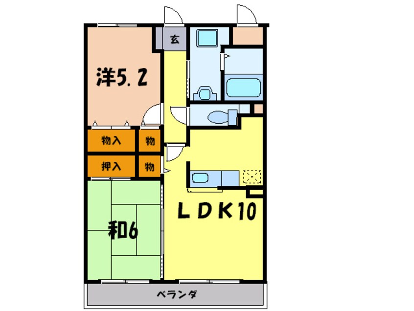 間取図 ソシオ西宮