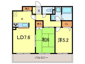 間取図 ソシオ西宮