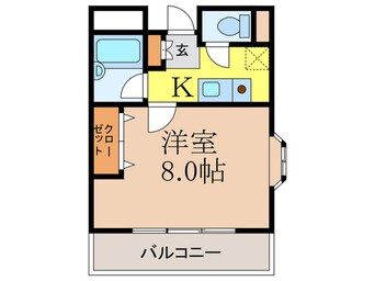 間取図 セリバノ－ブル