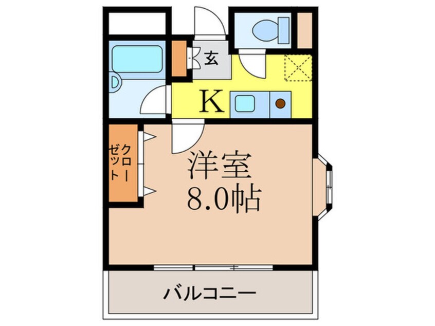 間取図 セリバノ－ブル