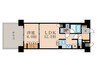 リーガル京都四条烏丸Ⅱ（106） 1LDKの間取り