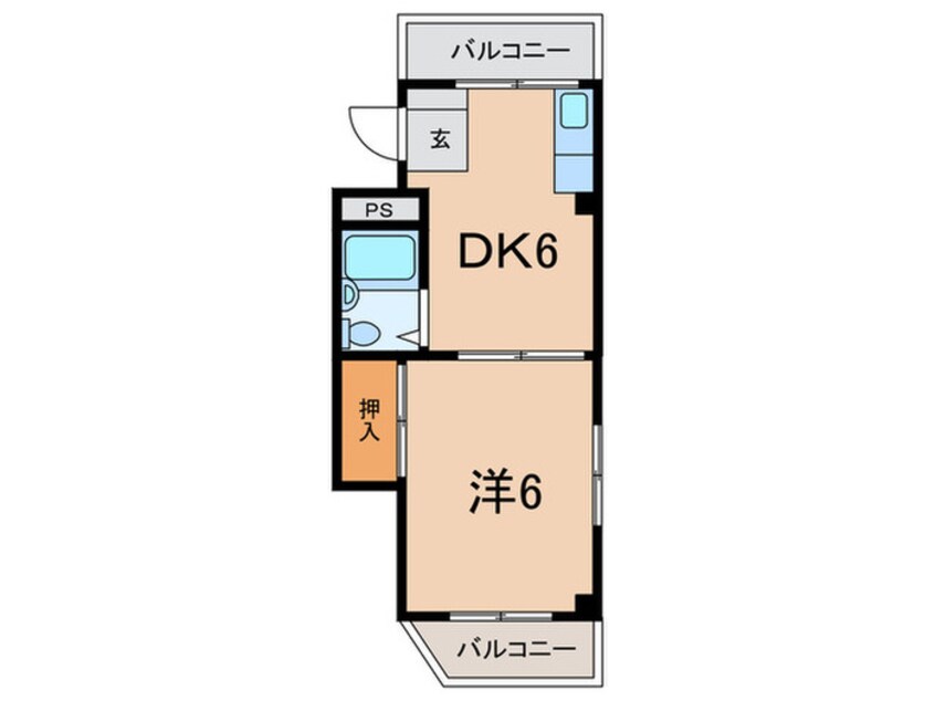 間取図 シャンテ王子