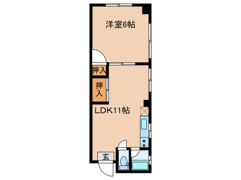 間取図 マリンハウス