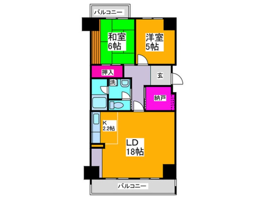 間取図 光明池駅前２街区１号棟