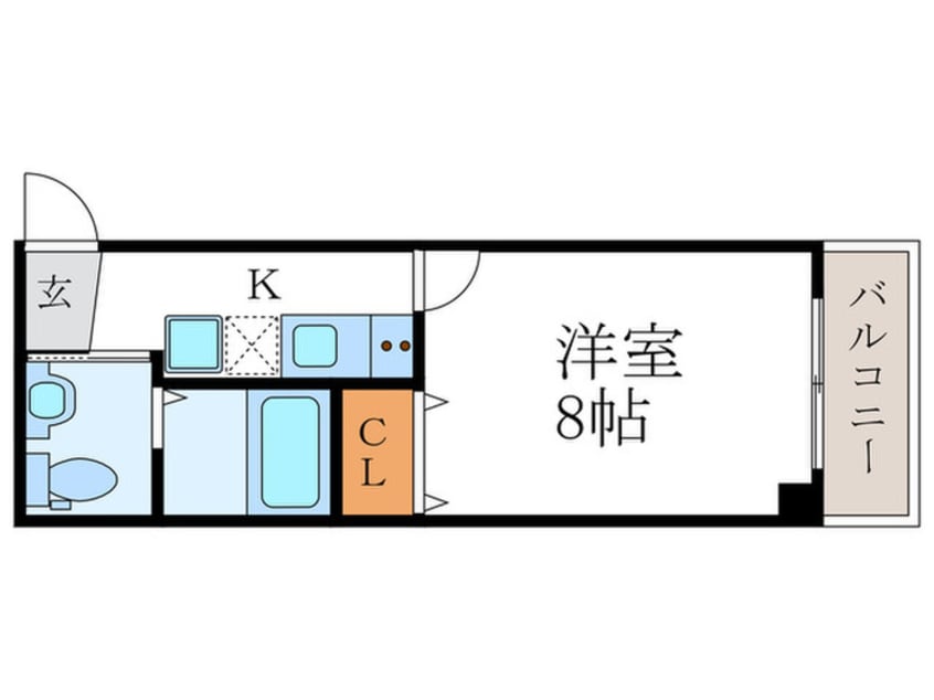 間取図 Ｐａｓｓｃｉｏ Ｎ
