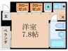 Ｅ－ＳＩＴＥ主原 1Rの間取り