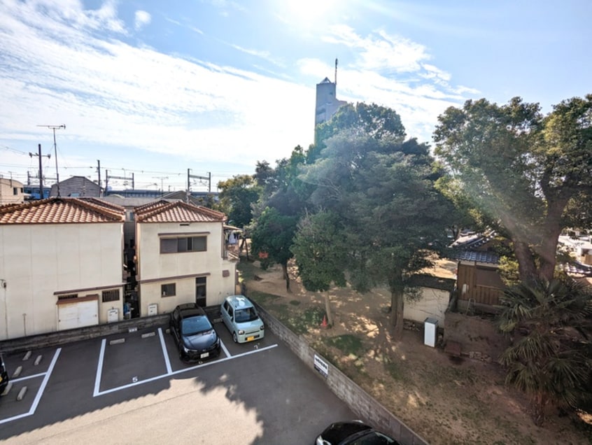 室内からの展望 ベルシャンテ西明石Ⅱ