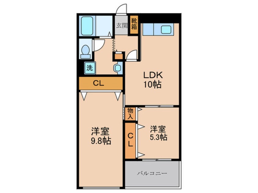 間取図 アルテハイム淡路