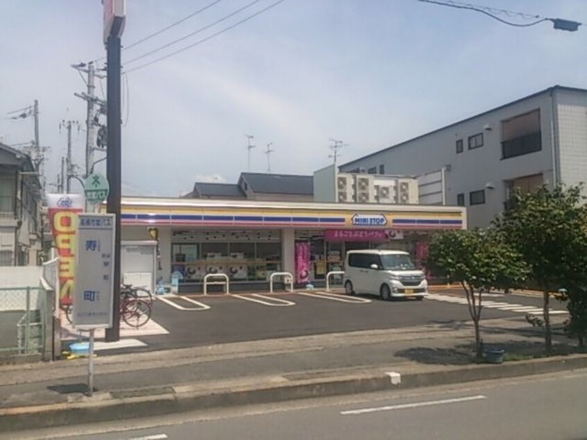 ミニストップ高槻寿町1丁目店(コンビニ)まで350m エイブル富田