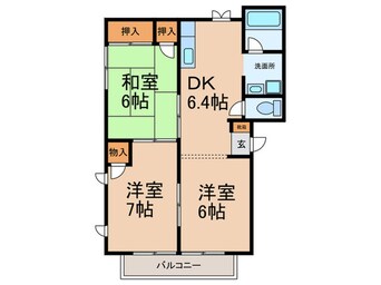 間取図 ファミール青山台
