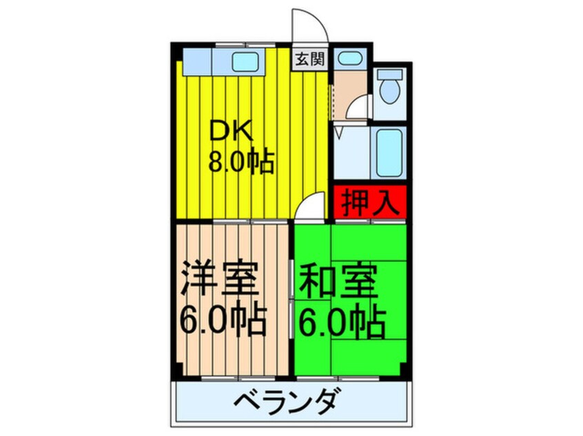 間取図 ウエストコ－ト