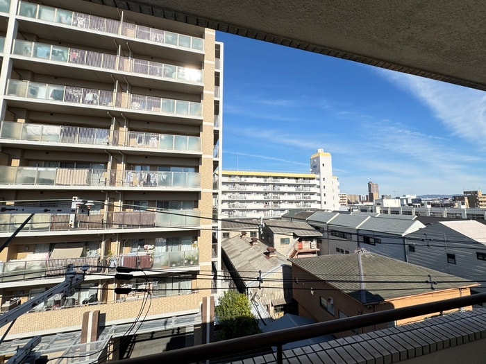 室内からの展望 ライズコート永田
