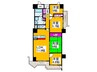 エステム堺・萩原天神(1307) 4LDKの間取り