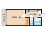 Ｊｕｐｉｔｅｒ 1Kの間取り