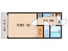 Ｊｕｐｉｔｅｒ 1Kの間取り
