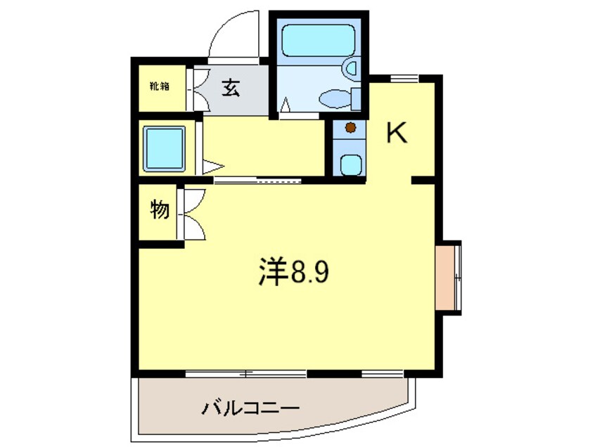 間取図 ジョイフル岸和田