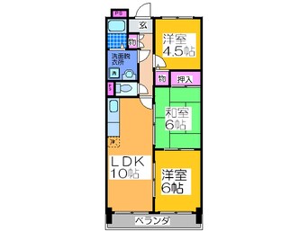 間取図 エスポワール参番館