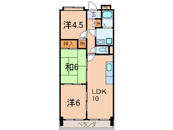 間取図 エスポワール参番館