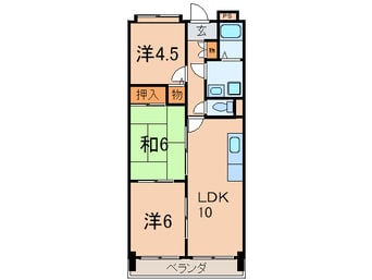 間取図 エスポワール参番館