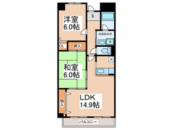間取図 パークロイヤルⅡ