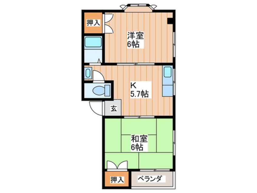 間取図 メゾンティグレ