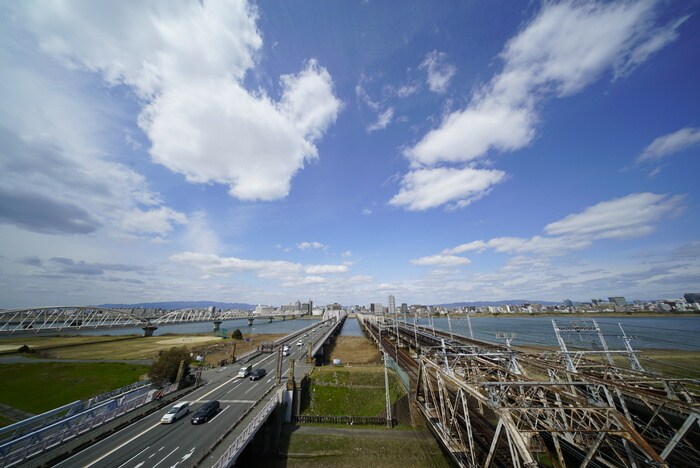 室内からの展望 ONLYONE梅田北