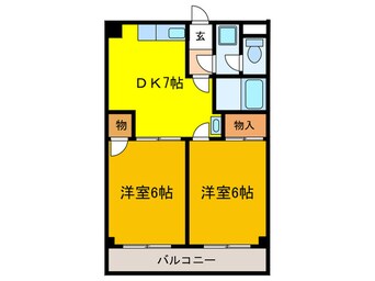 間取図 ドゥエル志紀