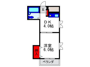 間取図 メゾン豊中ＰＡＲＴ１５